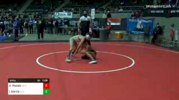 64 lbs 5th Place - Analu Woode, Golden Back vs Israel Garcia, Team Valley WC