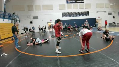 77 lbs Round 2 - Aksel Polson, Thermopolis Middle School vs Rhett Goolsbey, Powell Middle School
