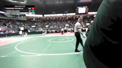 95 lbs Cons. Round 1 - Vincenzo Piccirillo, MEN1 vs James Williams, GFF3