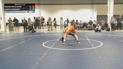 132 lbs Round Of 128 - Slater Hicks Hicks, CA vs Austin Guerrieri, DE