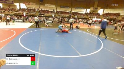 Quarterfinal - Channing Robinson, Kirtland Wrestling vs Jason Atencio, SLV Elite WC