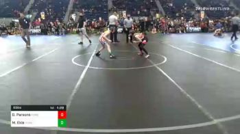 69 lbs Quarterfinal - Derek Parsons, Pomona Elite vs Mason Ekle, Team Alaska