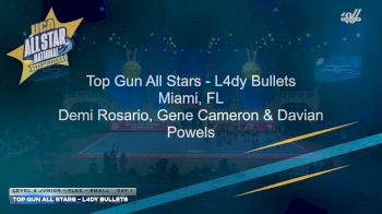 Top Gun All Stars - L4dy Bullets [2026 L4 Junior - Flex - Small Day 1] 2026 UCA & UDA All Star Nationals