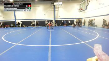 120 lbs Round Of 32 - Brayden Johnston, Mayo Quanchi vs Ethan Melendez, Gladiator Youth