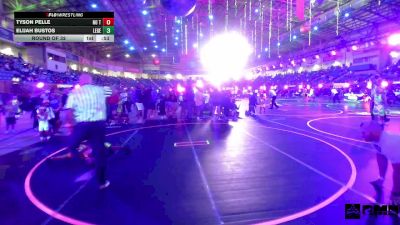 46 lbs Round Of 32 - Tyson Pelle, No Team vs Elijah Bustos, Legends Of Gold LV