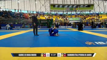 Raimundo Ítalo Pereira De Almeid vs Gabriel De Sousa Ribeiro 2026 Brasileiro Jiu-Jitsu IBJJF