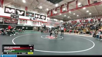 220 lbs Champ. Round 2 - Ifeanyi Onye, Murrieta Mesa vs Jamari Richardson, Canyon Springs