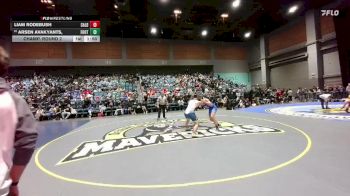 215 lbs Champ. Round 2 - Liam Rodebush, Caldwell vs Arsen Avakyants,, Foothill