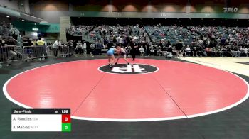 126 lbs Semifinal - Alyssa Randles, Coeur D'Alene vs Jasmine Macias, Walnut