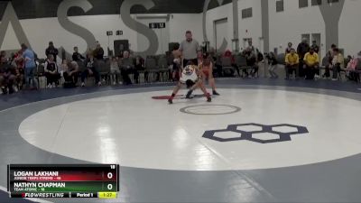 80 lbs Round 4 - Nathyn Chapman, Team Atomic vs Logan Lakhani, Junior Terps Xtreme