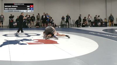 100 kg Champ. Round 1 - Michael Garcia, Florida vs Eric Schwark, Ashland Wrestling Club