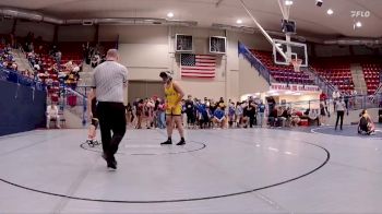 215 lbs Quarterfinal - Braxton Roane, Oxford High School vs Curtis Bell, Hernando