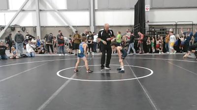 53 lbs Cons. Sub-semis - Nathan Jennings, Buzzsaw Wrestling Club vs Cash Wilson, Salem Elite Mat Club