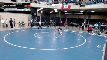 105 lbs Cons. Round 5 - Brielle Becker, Unattached vs Briana Ramirez, Unattached