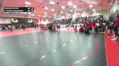 100 lbs Cons. Round 4 - Hayden Yanagisawa, Mayfair vs Madison Baxter, Marina