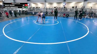 110 lbs 1st Place Match - Layton Urbanczyk, Liberty Hill Wrestling Club vs Brody Brandt, Austin Wrestling Academy