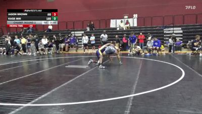 197 lbs Champ. Round 2 - Kage Mir, Lander vs Jason Brown, Andrew College
