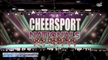 East Celebrity Elite - Commanders [2026 L3 Senior - Medium Day 2] 2026 CHEERSPORT National All Star Cheerleading Championship