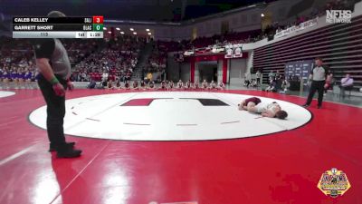 113 lbs Finals (8 Team) - Garrett Short, BLACKWELL vs Caleb Kelley, SALINA