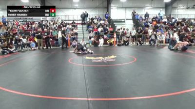 144 lbs Quarterfinal - Evan Flexter, Highlands Ranch vs Ryker Hansen, Cheyenne East