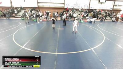 65 lbs Cons. Round 3 - Grant Kohler, Wasatch Wrestling Club vs Tyson Linnell, Stallions Wrestling Club