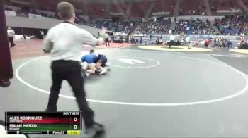 6A-145 lbs Cons. Round 2 - Isaiah Manzo, McNary vs Alex Rodriguez, Westview