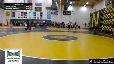 144 lbs Round 3 - Andrew Matter, Delbarton School vs Jared Puleo, Don Bosco Prep School