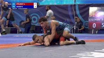 61 kg 1/8 Final - Stefan Stojkov, North Macedonia vs Pasquale Liuzzi, Italy