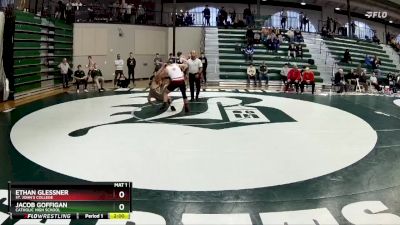 138 lbs Cons. Round 4 - Ethan Glessner, St. John`s College vs Jacob Goffigan, Catholic High School