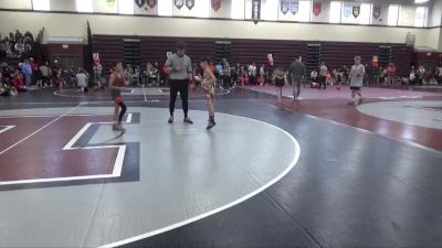 PW-9 lbs Semifinal - Finnegan Wiegel, Storm Wrestling Academy vs Bentley Forrester, DC Elite