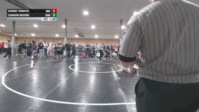 220 lbs Consi Of 8 #1 - Sammy Esmoul, Harrisburg vs Carson Moore, Shamokin