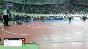 88 lbs Consi Of 32 #2 - Hudson Glover, Skiatook Bulldog Wrestling vs Carter Leach, Edmond North