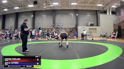 207 lbs 1st Place Match - Jaycee Foeller, Iowa vs Katja Osteen, Iowa