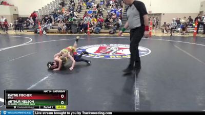 65 lbs Cons. Round 3 - Arthur Nelson, Pinnacle Wrestling Club vs Kayne Fischer, BOLD