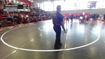 106 lbs 3rd Place Match - Arturo Sanchez, El Paso Bel Air vs Jaden Harrison, San Elizario