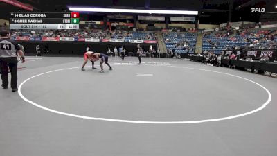 197 lbs Cons. Round 4 - 8 Ghee Rachal, St. Thomas vs 14 Elias Corona, Southern Oregon