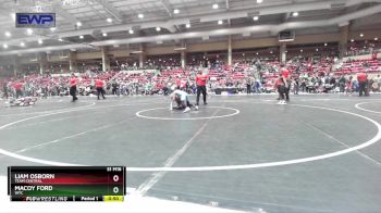 64 lbs Semifinal - Liam Osborn, Team Central vs Macoy Ford, WTC