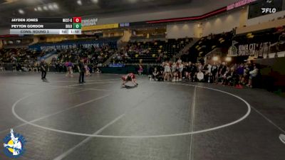 125 lbs Cons. Round 2 - Jayden Jones, Omaha Westside Girls vs Peyton Gordon, Solon