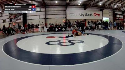 74 kg Champ. Round 2 - Brayden Roberts, LIURTC vs Mekhi Neal, DMV RTC