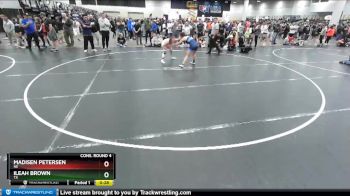 122 lbs Cons. Round 4 - Ileah Brown, TX vs Madisen Petersen, NE