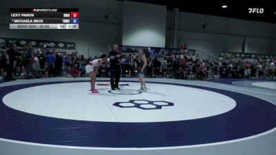 59 kg Champ. Rd Of 16 - Lexy Pabon, Head Hunters vs Michaela Beck, Titan Mercury Wrestling Club (TMWC)