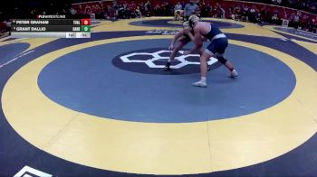 D1-190 lbs Cons. Round 1 - Peter Graham, Teays Valley vs Grant Dallio, Harrison