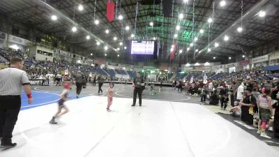 50 lbs Rr Rnd 5 - Margaret Lopez, Team Garcia vs Eliana Grant, Athlos Wrestling