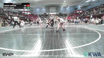 105 lbs Semifinal - Abigail LeGrand, Sperry Wrestling Club vs Chevy LamHo, Wagoner Takedown Club