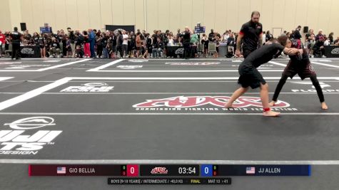 Gio Bellia vs JJ Allen 2025 ADCC Orlando Open/Youth Trials