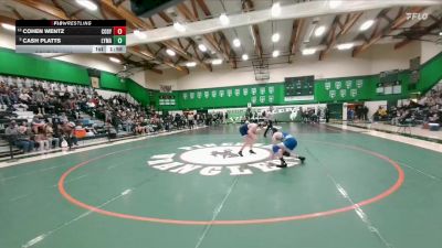 150 lbs Champ. Round 1 - Cash Platts, Lyman vs Cohen Wentz, Cody