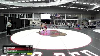 125 lbs Cons. Round 2 - Ben Fournier, Norwich vs Cristian Medina, Ithaca