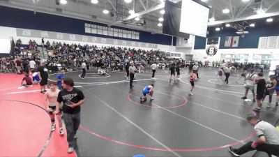 113 lbs Champ. Round 2 - Jackson Abell, Clovis High vs Dylan Pedroza, Glendora High School Wrestling