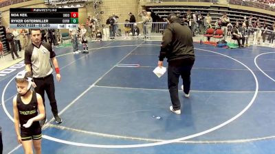 62 lbs Cons. Quarters - Noa Keil, Shootbox vs Ryker Ostermiller, Colorado Outlaws Youth Wrestling