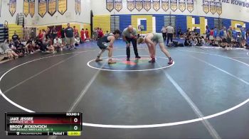 170 lbs Round 6 (8 Team) - Brody Jeckovcich, Team Osceola Wrestling Club vs Jake Jessee, Altamonte WC